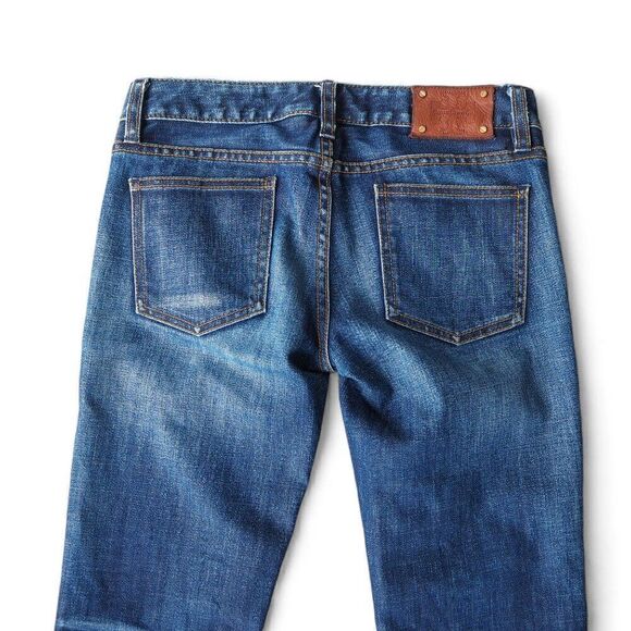 Tory Burch Super Skinny Ombre Medium / Dark Wash Jeans Women's 25 - Picture 7 of 12